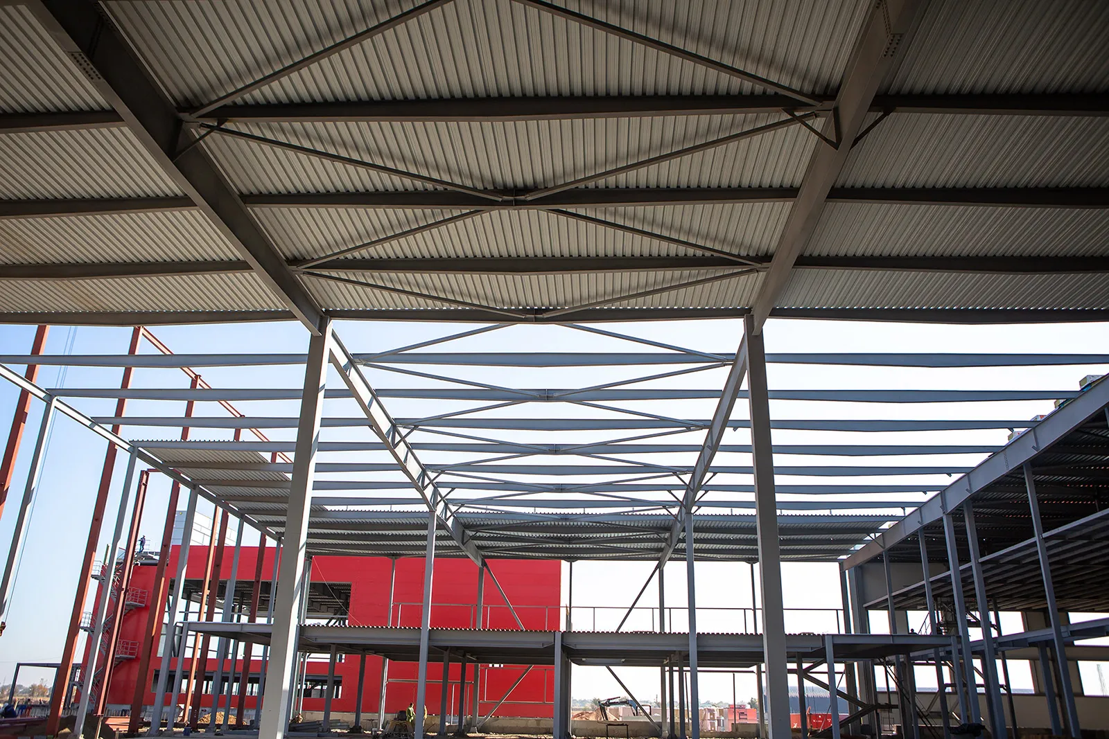 Строительство комплекса складских зданий